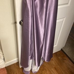 This is a lavender purple prom dress from sqosa.com.
